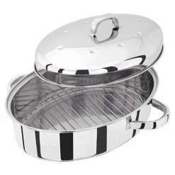 Judge Stainless Steel Self Basting Roaster