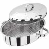 Judge Stainless Steel Oval Roaster With Rack 35 X 25 X 15cm -Tiffany & Co. Shop TC121 Judge Stainless Steel Oval Roaster 35x25x15cm
